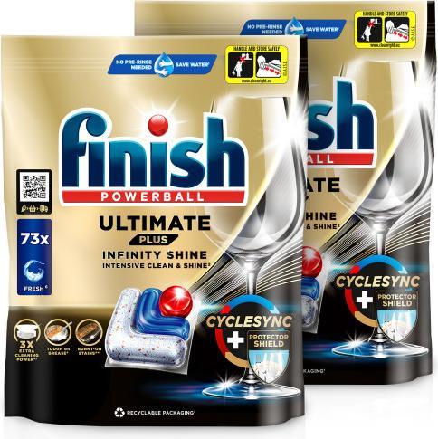 Produktbild Finish Ultimate Plus Infinity Shine (Tabs, 146 x)