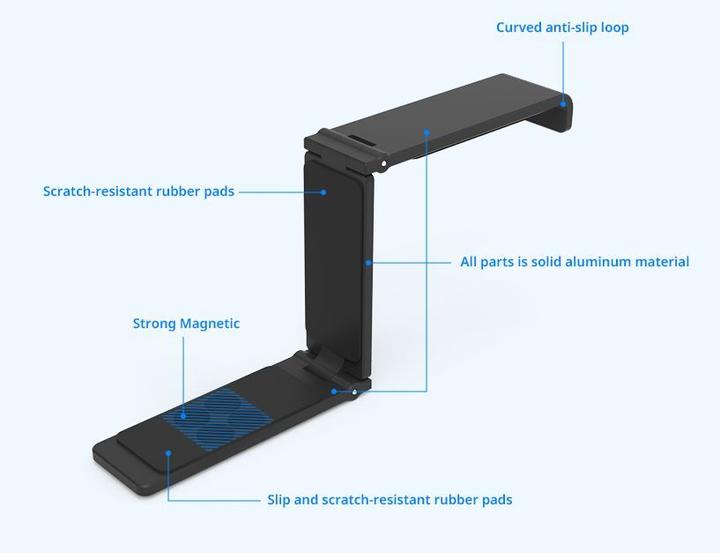Actual product image Zalman Headset Hangar Aluminum