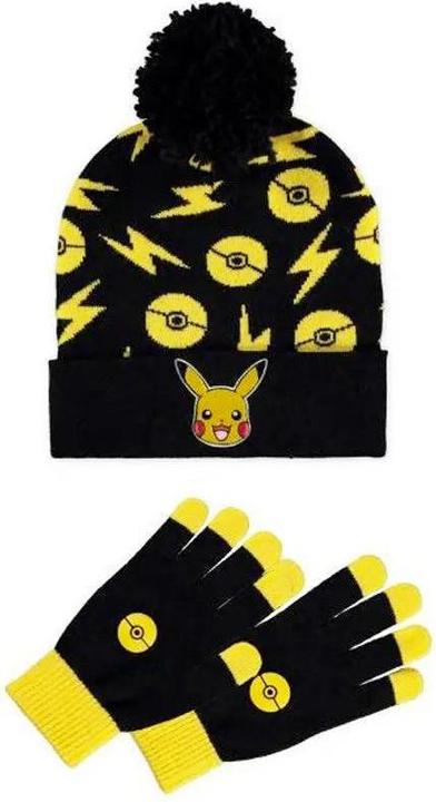 Productafbeelding Difuzed Hoed en handschoen: Pokémon Pikachu Classic