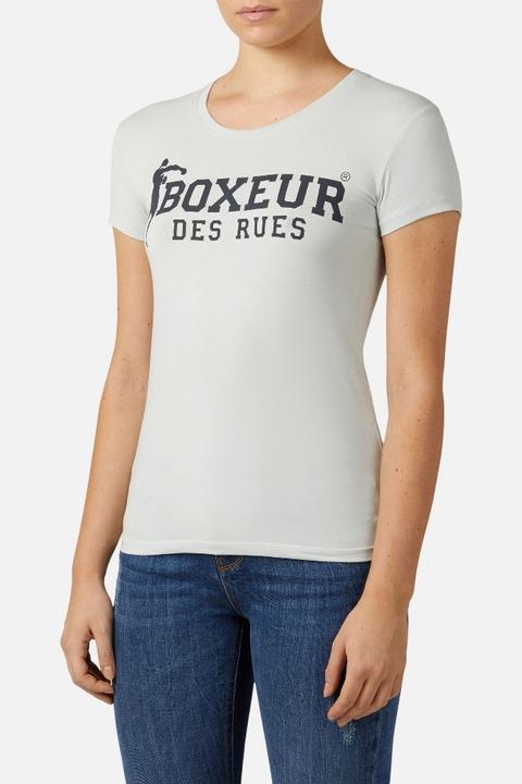 Immagine prodotto Boxeur des Rues Maglietta Di Base Con Logo Frontale (L)