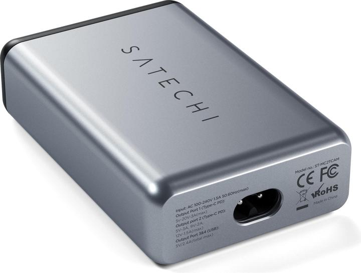 Actual product image Satechi travel charger (75 W)