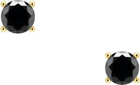 Produktbild Candy Ohrstecker Noir, 925 Sterling Silber, vergoldet (925 Sterling Silber, 18k vergoldet)