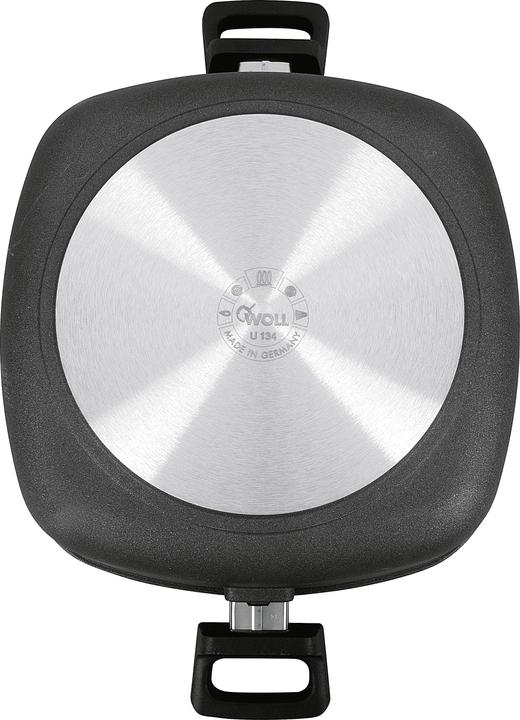 Actual product image Woll Cast Iron Roaster Titanium Nowo 28 x 28 cm (28 cm, Casserole + Stewpot, Cast iron)