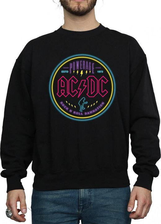 Immagine prodotto AC/DC Felpa Circle in cotone neon (XL)