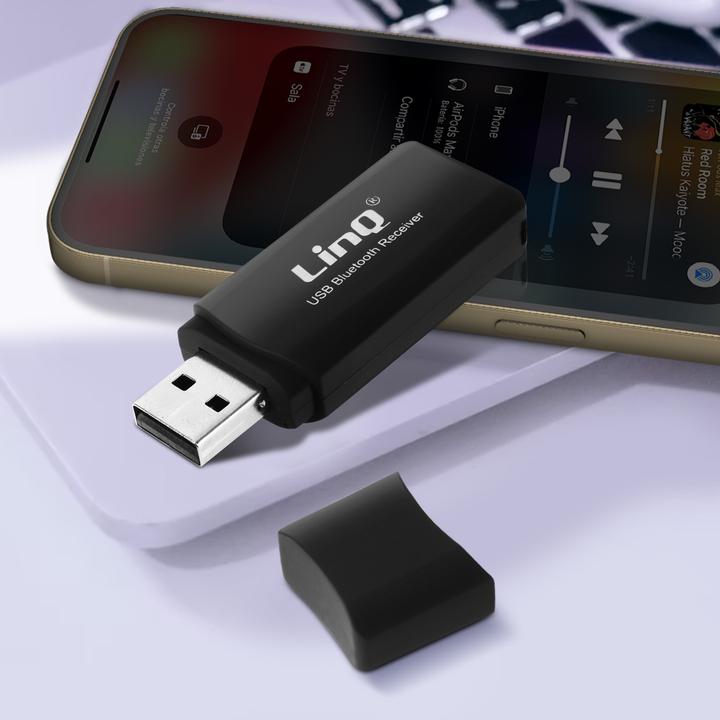Produktbild LinQ USB-Audioempfänger + Klinkenausgang (Empfänger)