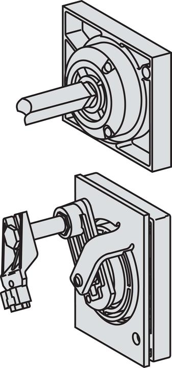 Actual product image Merlin Gerin Rotary Handle