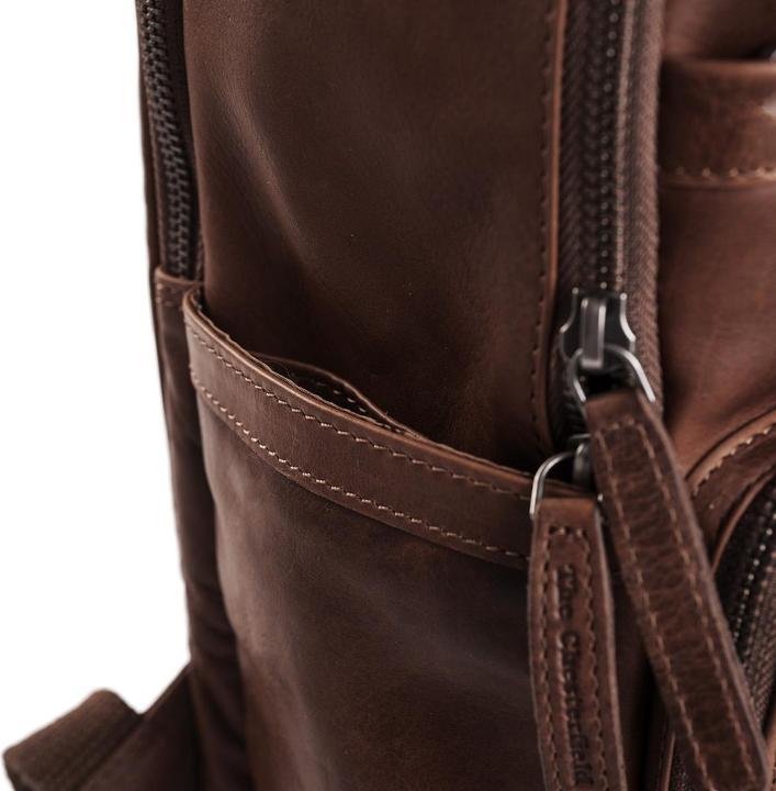 Image du produit Chesterfield Sacs Leren Laptop Rugzak Austin bruin (14 l)