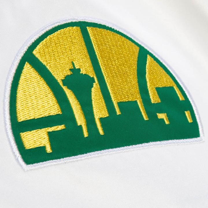 Produktbild Mitchell & Ness M&N Heavyweight Satin Jacke - SCRIPT Seattle SuperSonics - S (S)