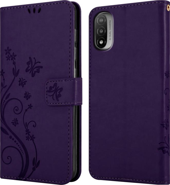 Immagine prodotto Cadorabo Copertina del libro a fiori (Motorola E30, Motorola Moto E20, Motorola Moto E40)