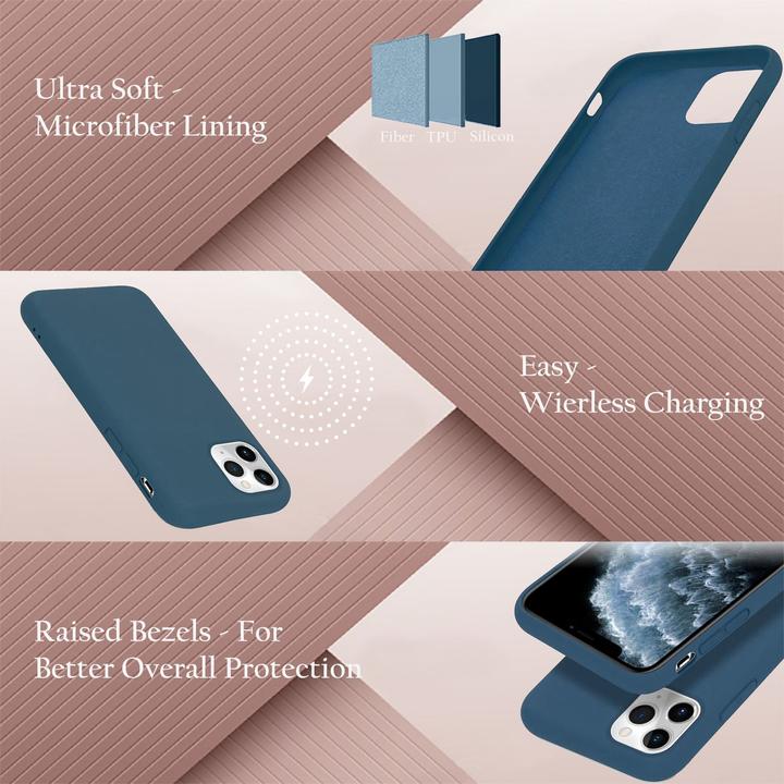 Produktbild Cadorabo TPU Liquid Silicone Case Cover (Apple iPhone 11 Pro)