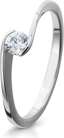 Produktbild Breuning RING - BRILL. 0,20 Ct. H/si (55, 750/18 K Gold)