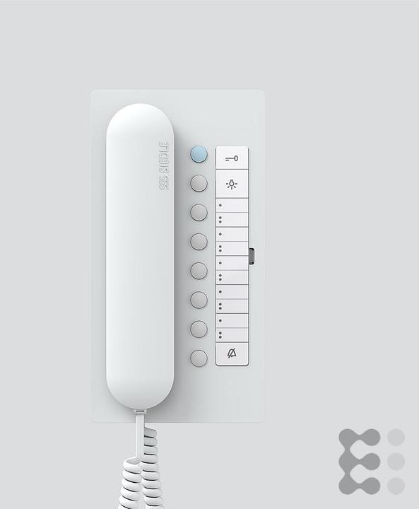 Actual product image Siedle S. & Soehne Comfort bus telephone white BTC 850-02 W