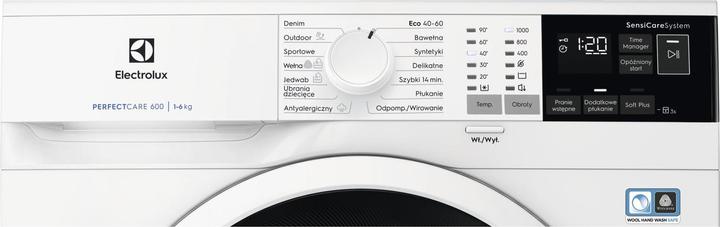 Actual product image Electrolux PerfectCare 600 EW6SN406WP (6 kg, Left)