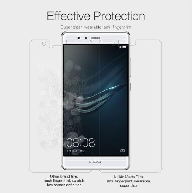 Actual product image Nillkin Matte Series (1 Piece, Huawei P9 Plus)