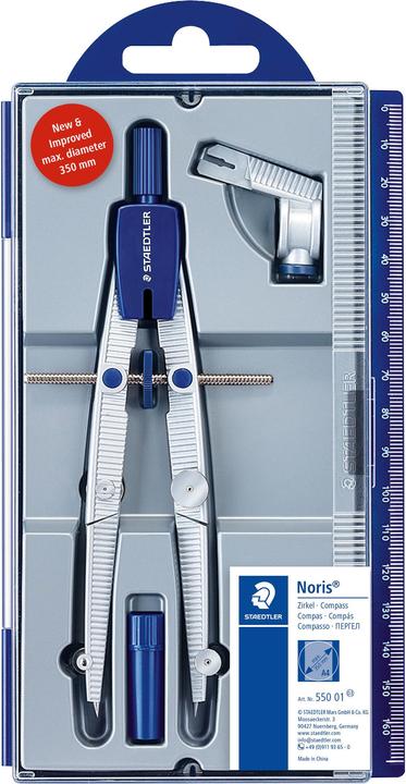 Actual product image Staedtler 550 01 Compasses, (e)