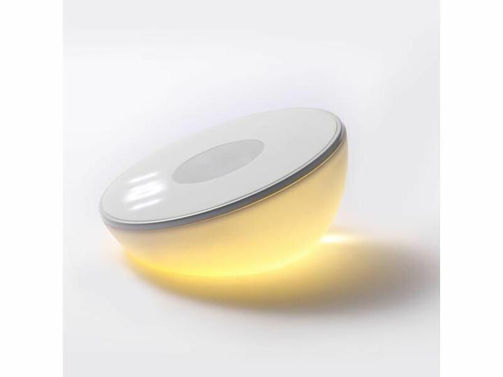 Produktbild 4smarts Wireless Charger VoltBeam N8 15W mit Uhr LED Lampe weiss