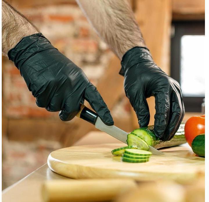 Produktbild Semperguard Einweg-Nitril-Handschuh (7, 8, M)