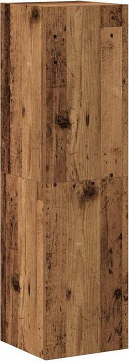 Image du produit VidaXL 3-tlg. TV-Schrank-Set Wandmontage Altholz-Optik Holzwerkstoff (100 x 30 x 30 cm)