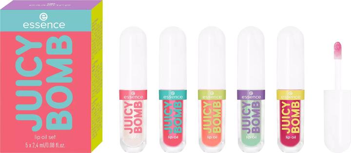 Immagine prodotto essence Olio per labbra Juicy Bomb Set 01 (Olio, 8.50 ml)