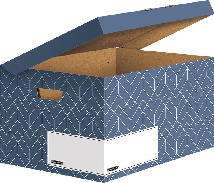 Produktbild Bankers Box Archivschachtel ® Décor, FSC®-zertifizierter Karton, für DIN A4 Formate, Grössen- und F... (A4, A4+)