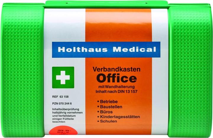 Image du produit Holthaus Medical Trousse de secours Office DIN 13157 vert (Trousse de secours)