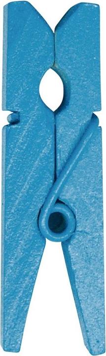 Produktbild Santex Mini Wäscheklammern Blau (24 Stück)