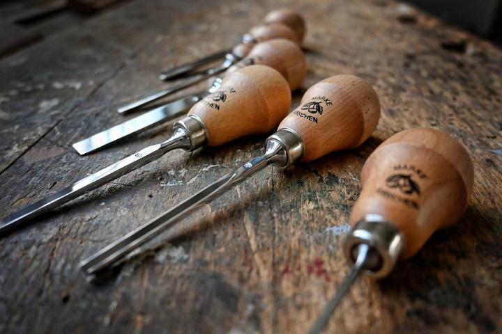 Actual product image Kirschen Notch carving set (10 mm)