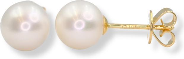 Actual product image Muau Stud earrings (750/18 K Yellow gold)