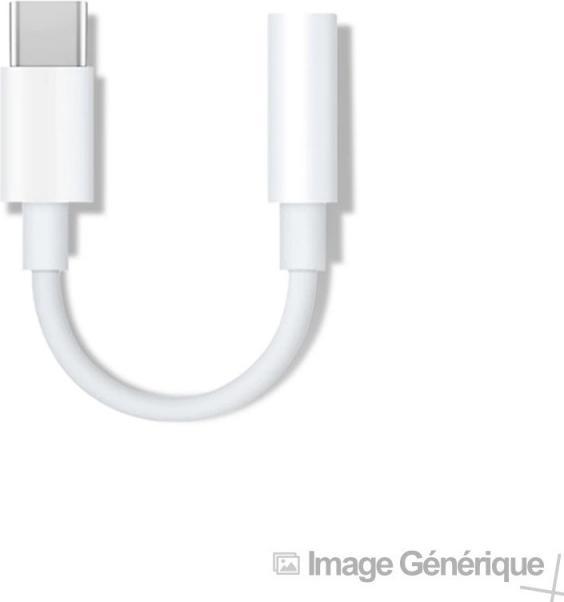 Immagine prodotto No Name Adattatore audio USB-C - jack 3,5 mm biały/bianco sfuso (USB tipo C)