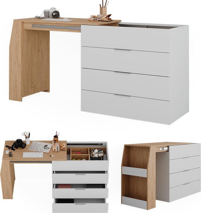 Produktbild Vicco Basteltisch Iva (95.50 cm, 47 cm)