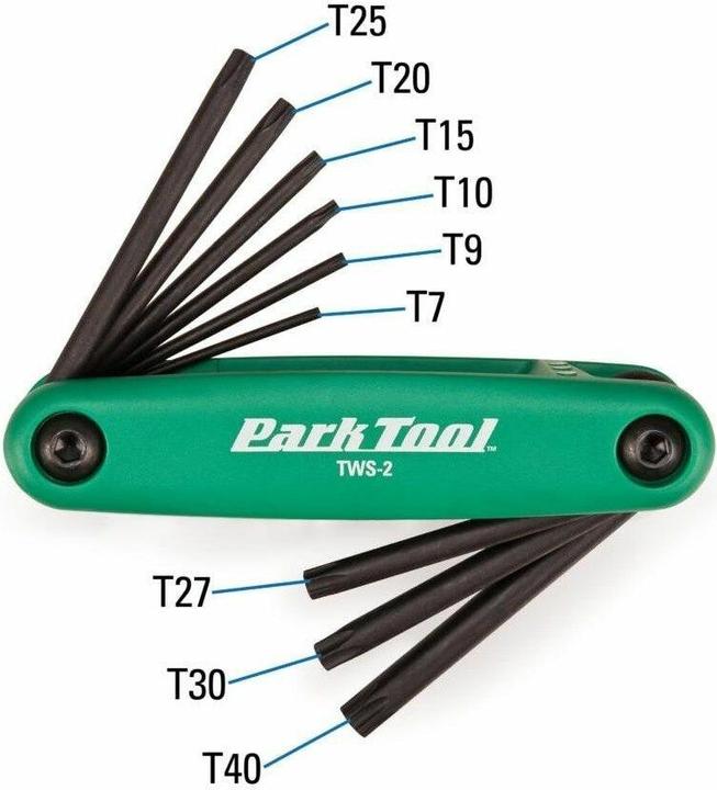 Actual product image Park Tool Werkzeug, TWS-2 Faltwerkzeug-Torx