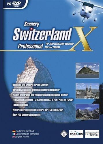 Produktbild Flylogic Switzerland Professional X FS2004/FSX (Add-On) (PC, Multilingual)