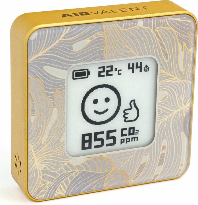 Produktbild NoName Smart Home Air Quality Sensor/Gold/Flor Airv-Flor