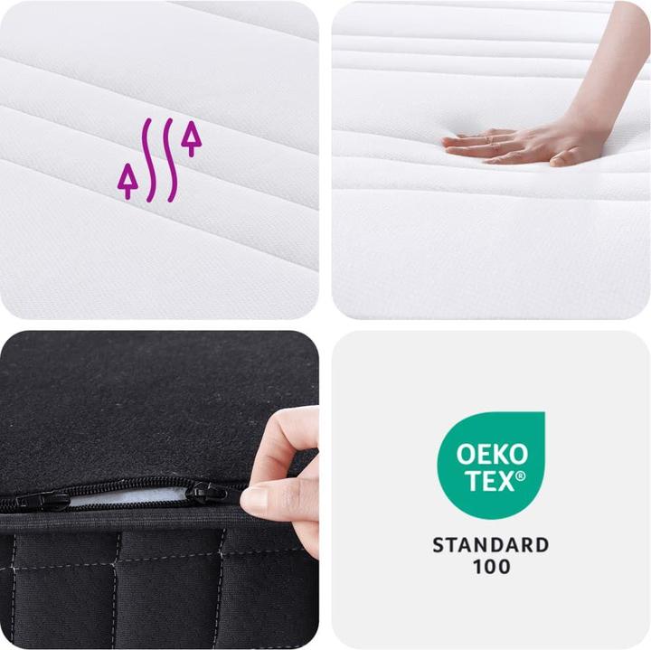 Image du produit VidaXL Matelas enfant à ressorts Bonnell Moyen 80 x 160 cm