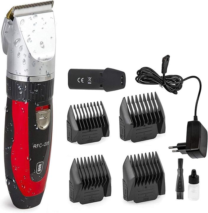 Image du produit Ceramics RFC-208 Kit de toilettage pour animaux domestiques (rouge) (Chien, Chat)