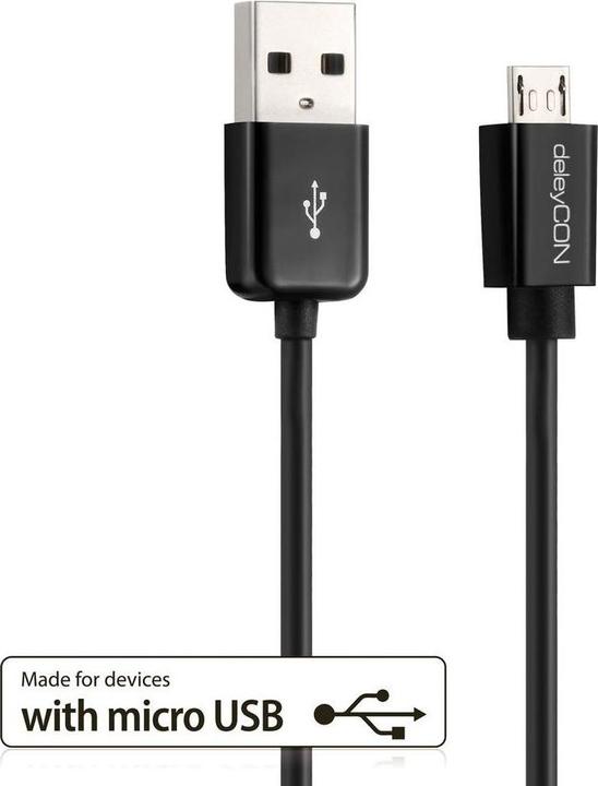 Actual product image deleyCON USB 2.0 cable (1.50 m, USB 2.0)