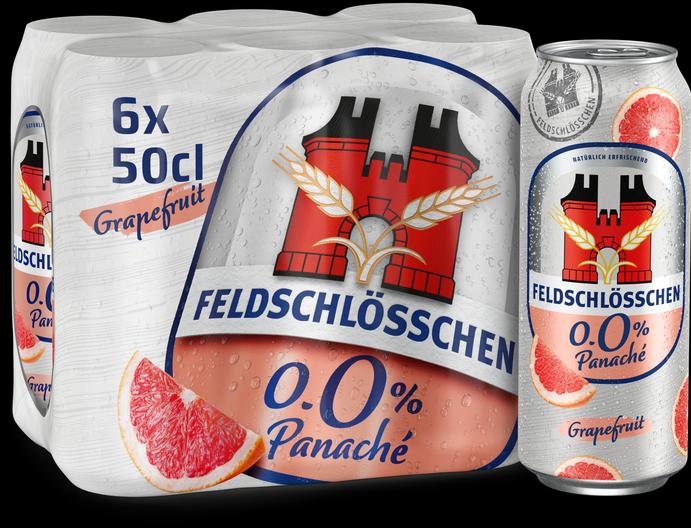 Feldschlösschen Pompelmo 0,0% lattina 6x50cl (6 x 50 cl)