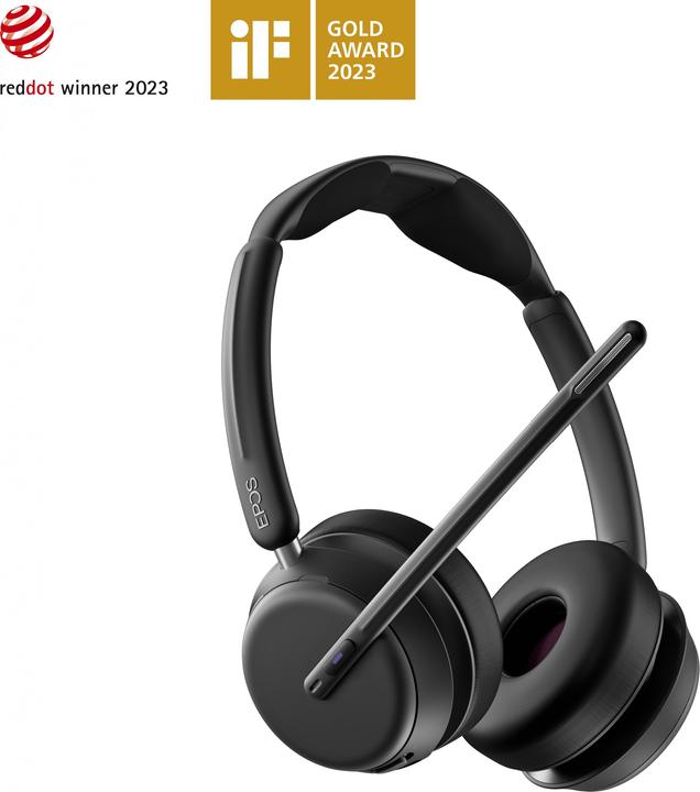 Actual product image EPOS IMPACT 1061 Stereo Bluetooth Headset incl. contactless charging stand (Wireless, USB-C)