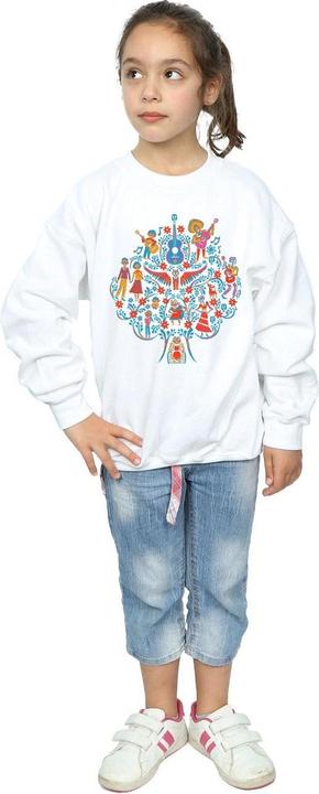 Immagine prodotto Disney Coco Tree Pattern Felpa Ragazze (128)