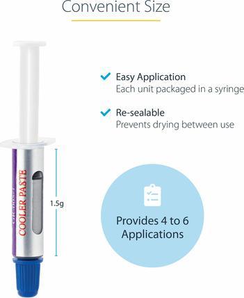 Image du produit StarTech Silvergrease1 (1.93 W/m K, 1.50 g)