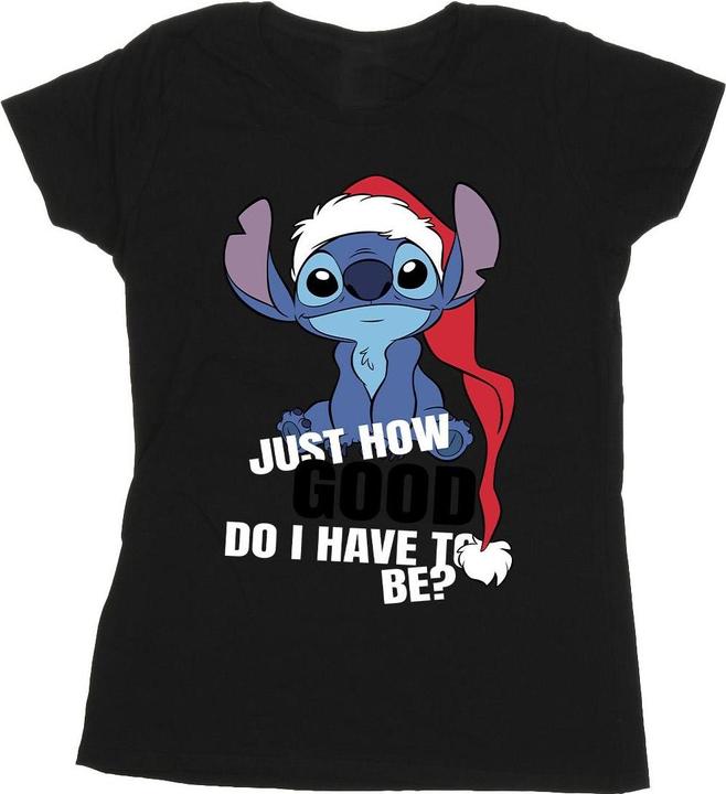 Immagine prodotto Disney Lilo & Stitch Just How Good Maglietta Donna (M)