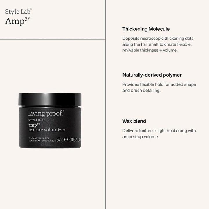 Actual product image Living Proof Amp 2 Instant Texture Volumiser 57 G (Hair cream, 60 ml)