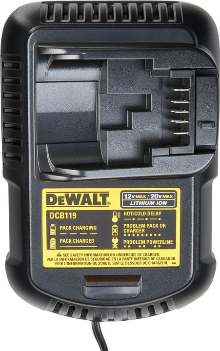 Actual product image DeWalt Charger DCB 119 10.8/14.4/18 V 4 A 12 V (20 V)