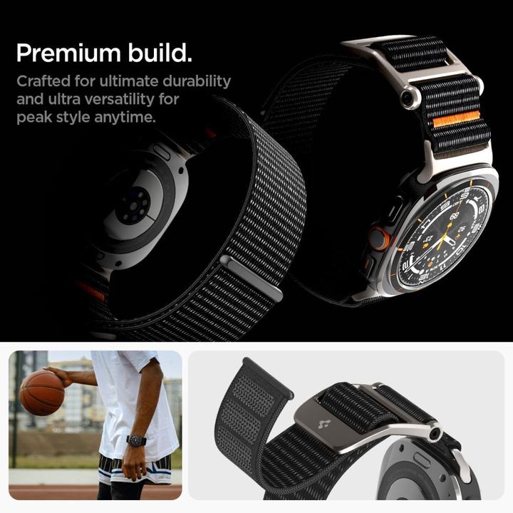 Productafbeelding Spigen DuraPro Flex Sam Galaxy Watch Ultra 47mm czarny/zwart AMP08773 (Stof)
