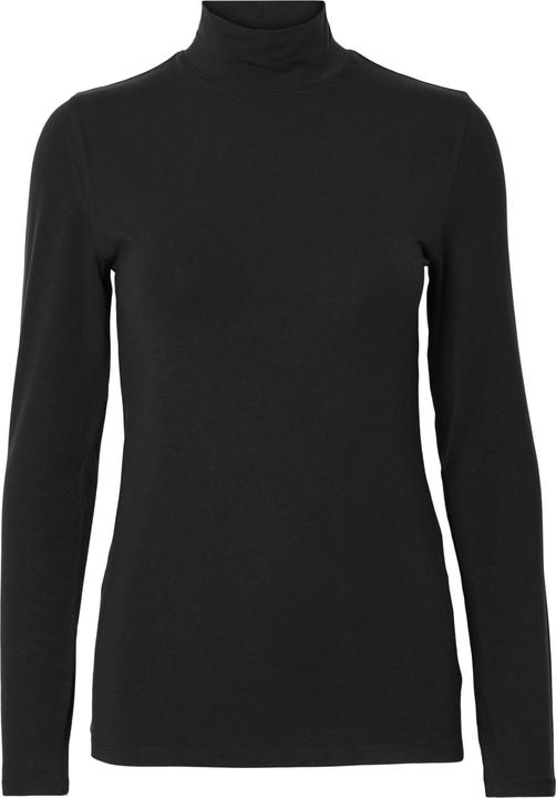 Selected Femme Basic High Neck Oberteil mit langen Ärmeln