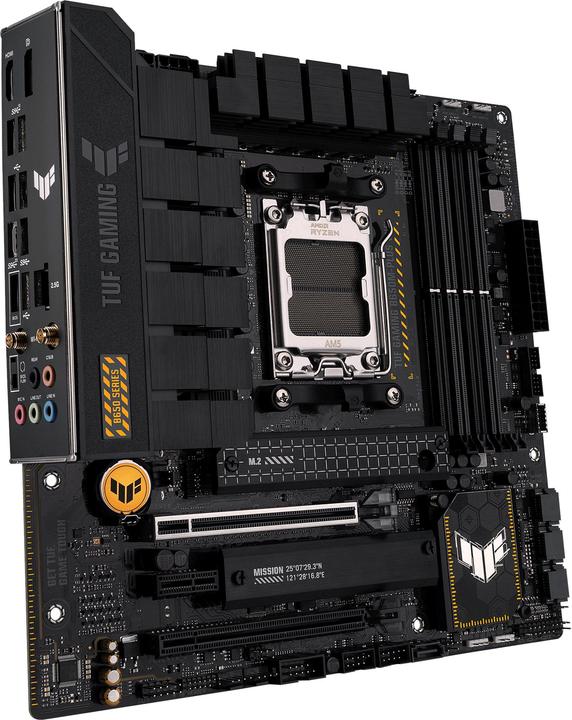 Produktbild ASUS TUF GAMING B650M-PLUS WIFI (AM5, AMD B650M, mATX)