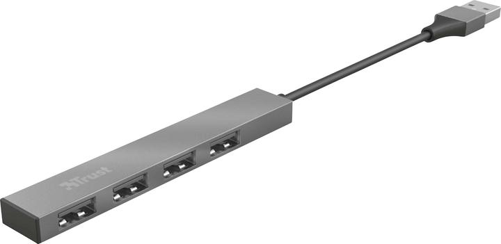 Produktbild Trust I/O-HUB MINI-USB 4PORT/23786 (USB-A, 4 Ports)