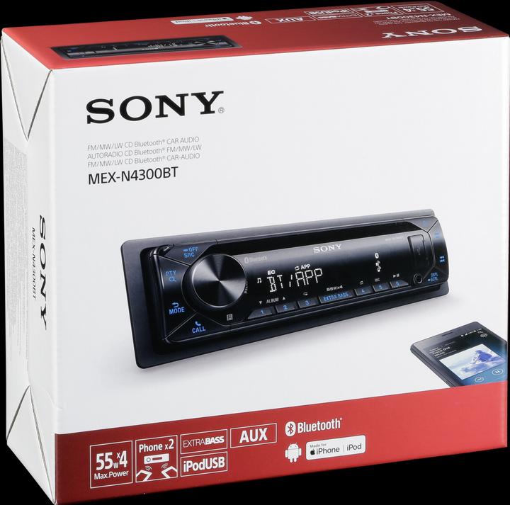 Produktbild Sony MEX-N4300BT (Android Auto)