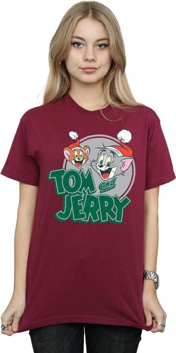 Image du produit Tom & Jerry - T-shirt CHRISTMAS GREETINGS - Femme (L)