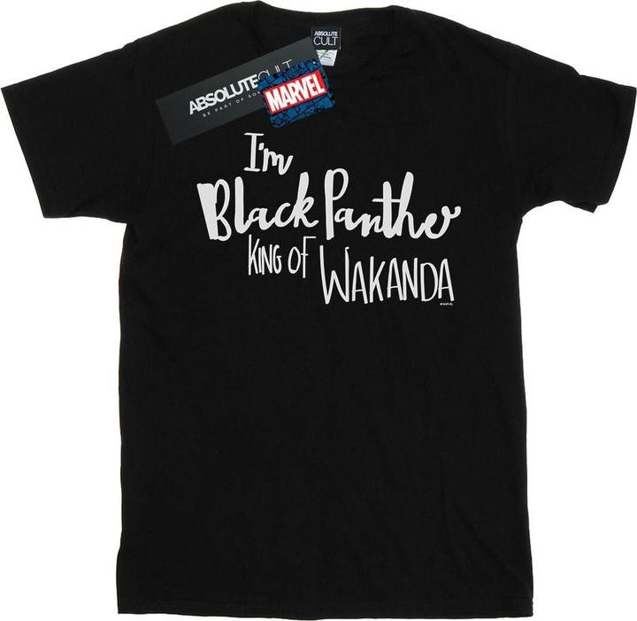 Produktbild I Am Black Panther TShirt (5XL)